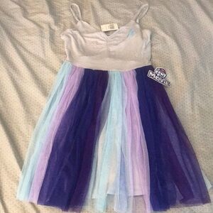 NWT My Little Pony Movie Rarity Character Tulle Dress Sz L